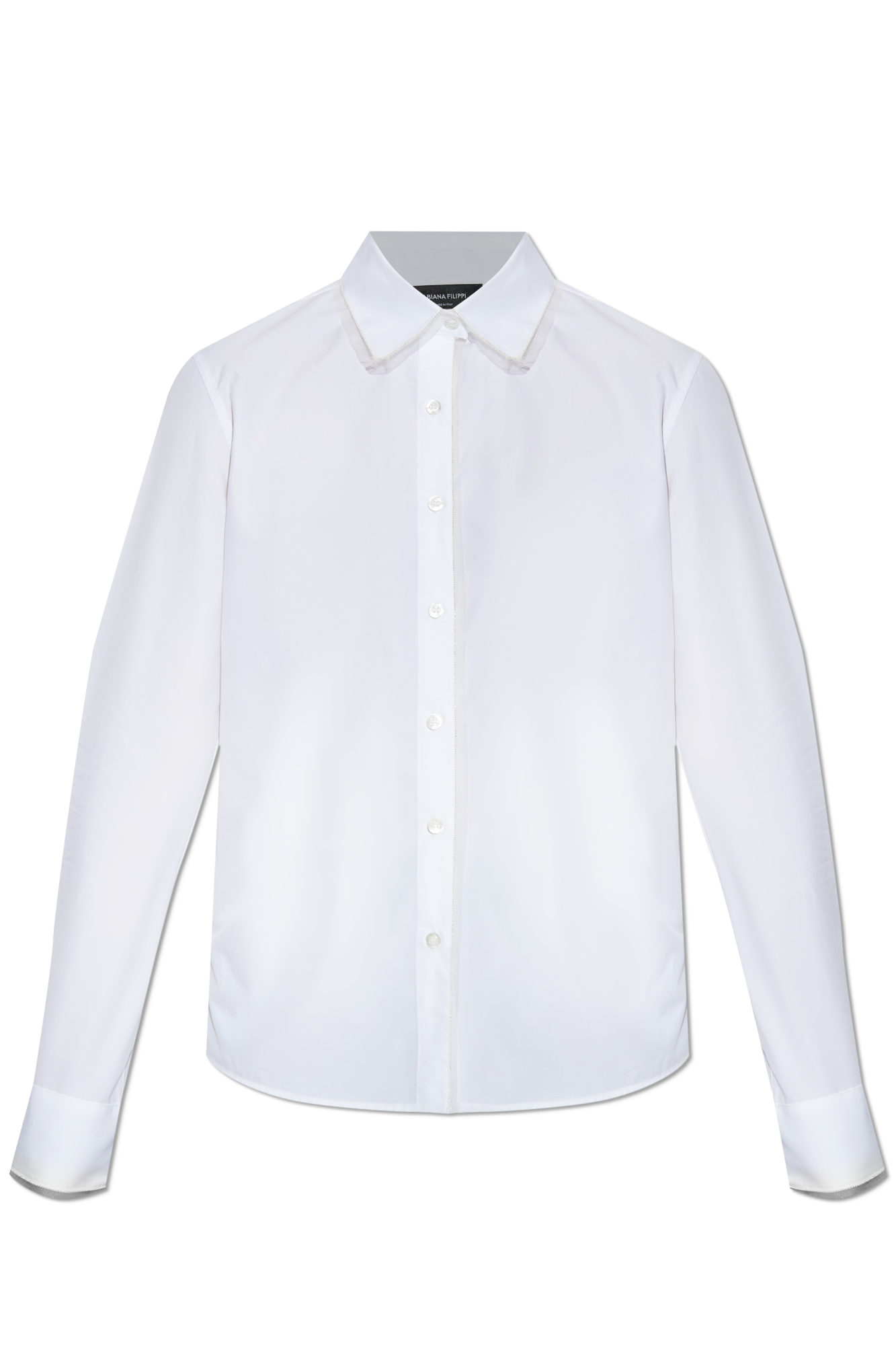 White Cotton shirt Fabiana Filippi - Vitkac France